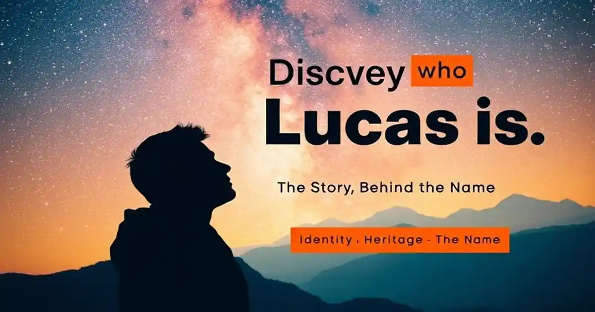 Descubra quem é Lucas: A história por trás do nome