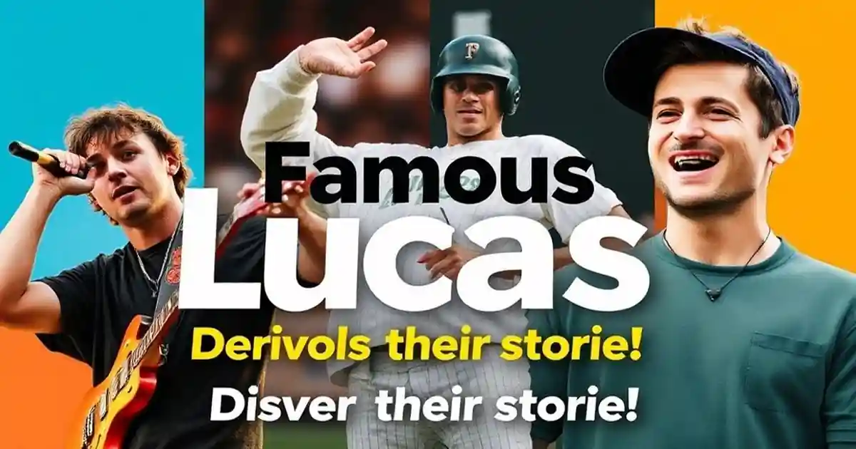 Famosos chamados Lucas